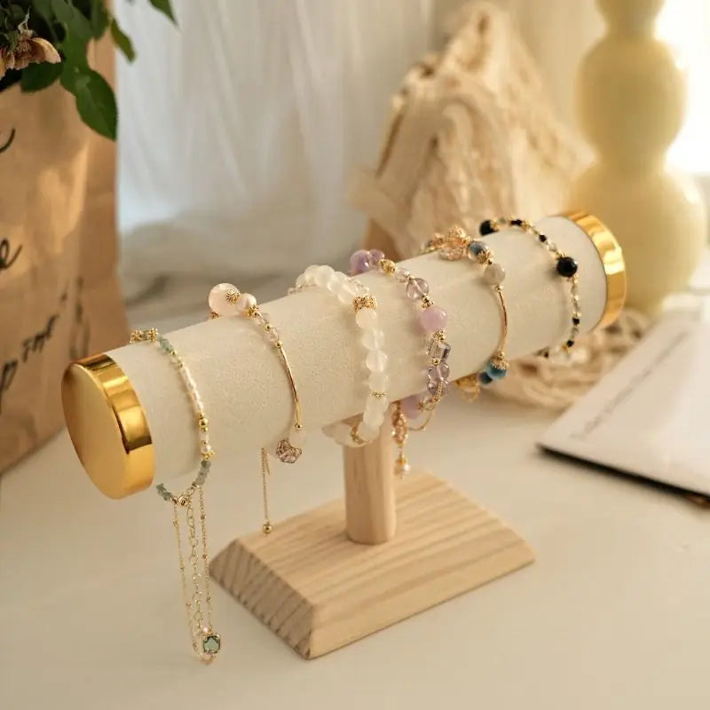 Aura Wood Jewelry Display Stand
