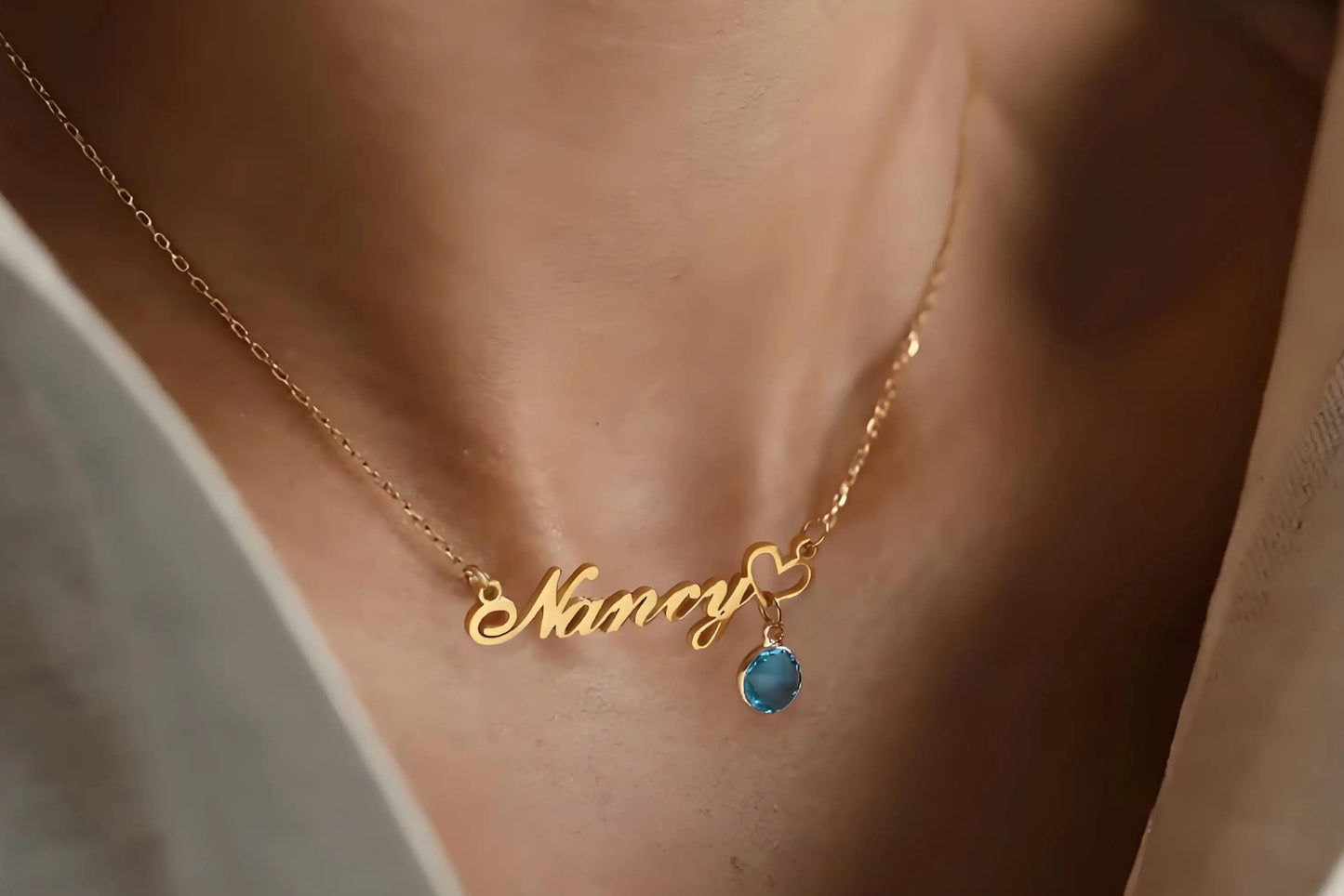 Birthstone Custom Necklace