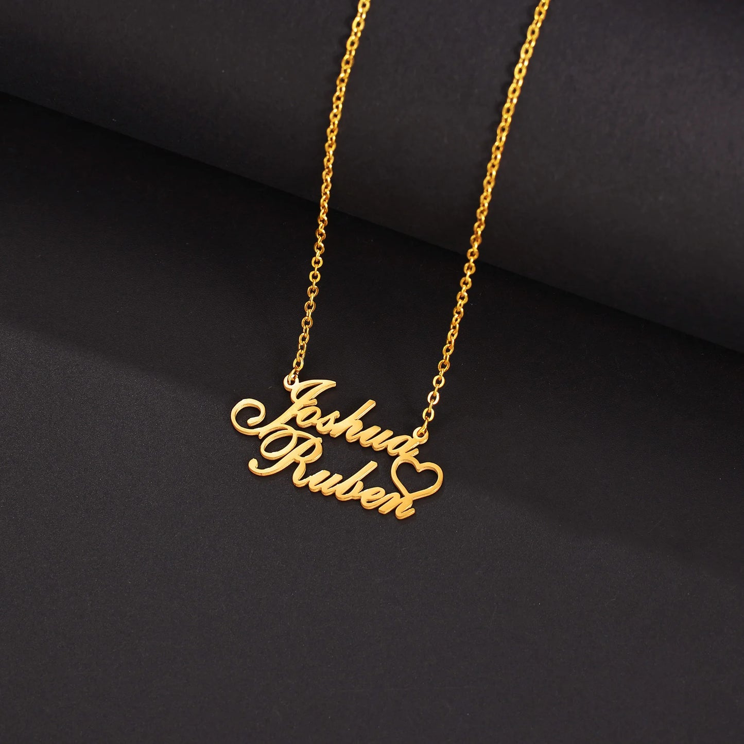 Euphoria Custom 2 Names Pendant Necklace