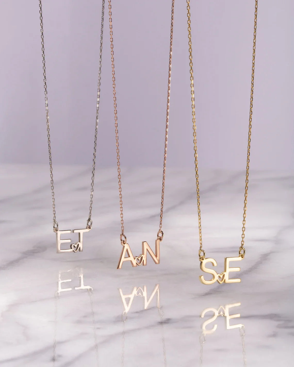 Heart Personalized Name Necklace