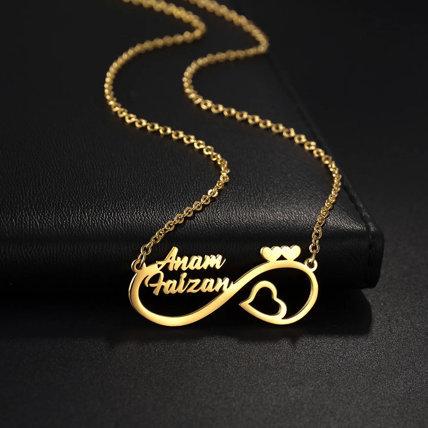 Euphoria Custom 2 Names Pendant Necklace