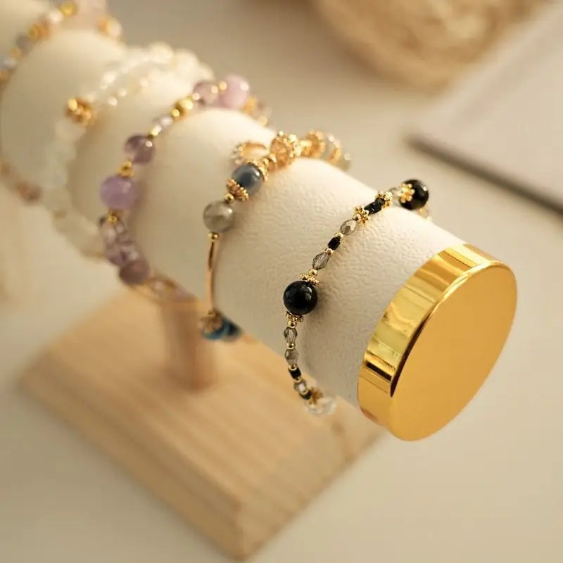 Aura Wood Jewelry Display Stand