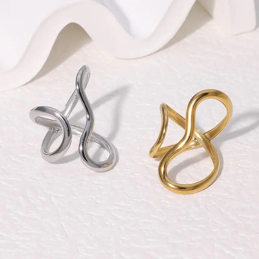 Open Personality Charm  Ring