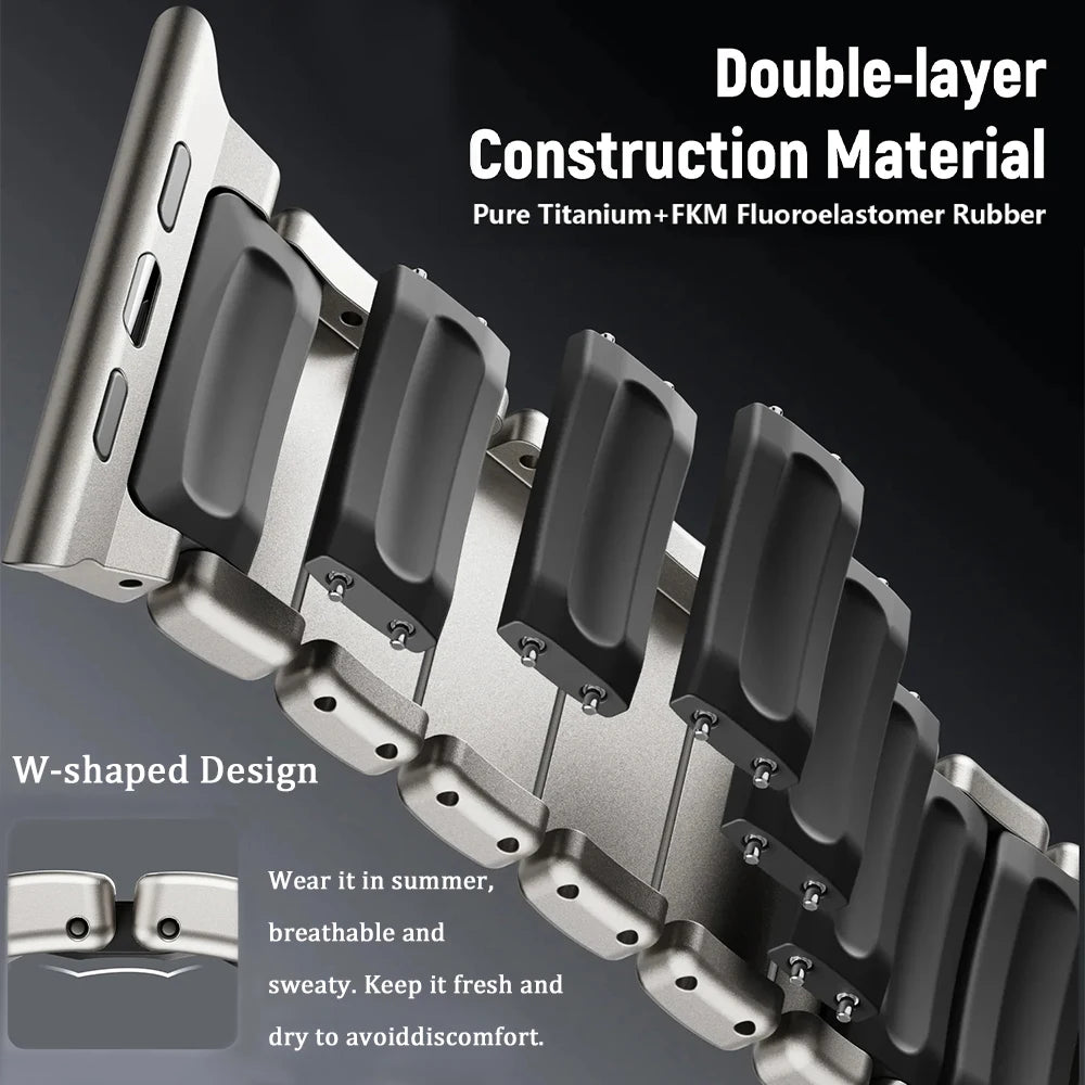 Titan Edge Magnetic Apple Watch Strap