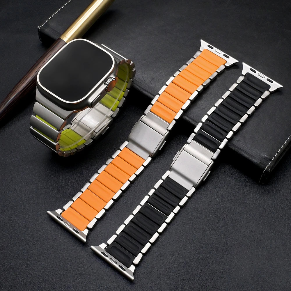 Titan Edge Magnetic Apple Watch Strap