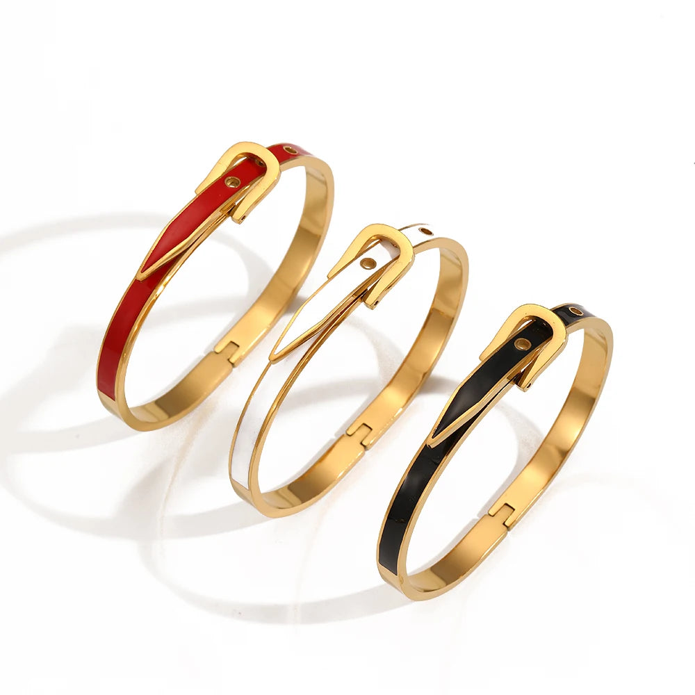 Belt shape Adjustable Bracelet