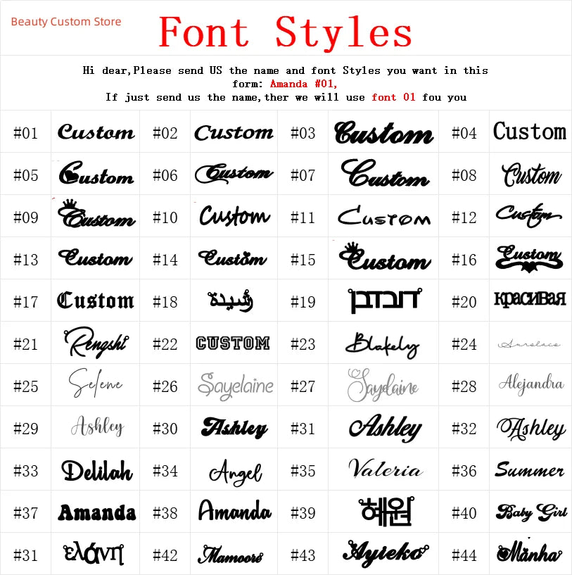 The Signature Name Necklace