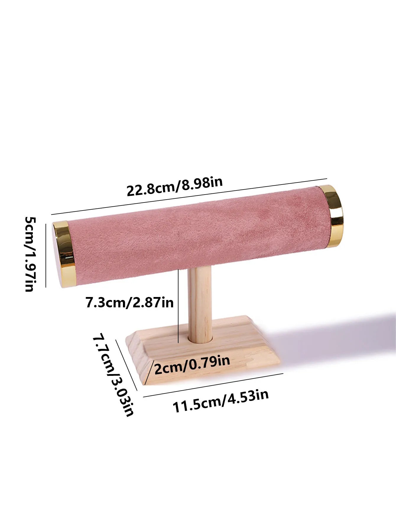 Aura Wood Jewelry Display Stand