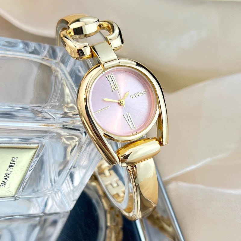 Retro Button Quartz Watch