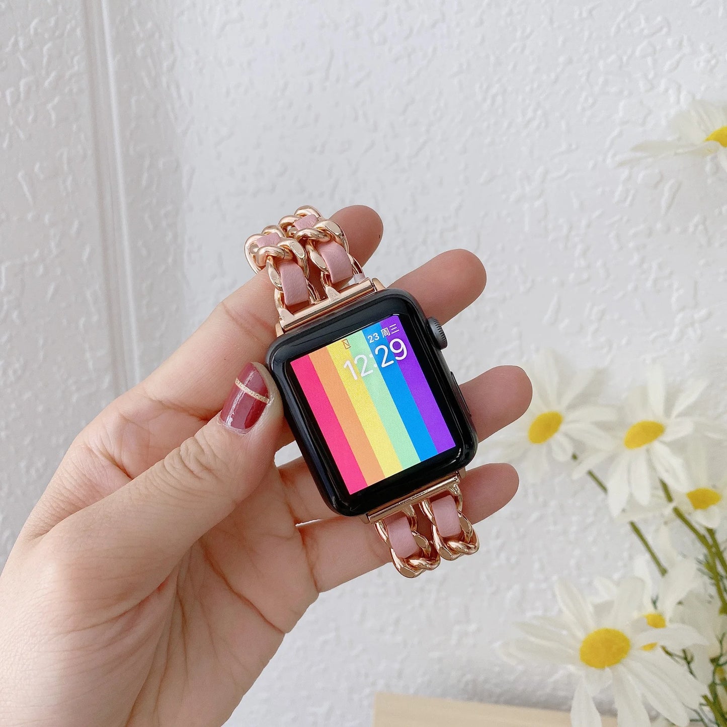 Aurora Link Apple Watch Band