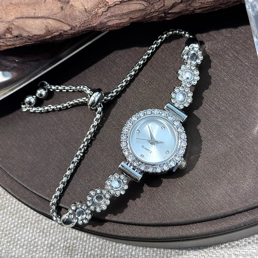 Crystal Dial Bracelet Watch